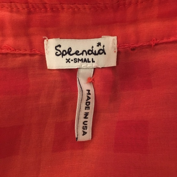 Splendid Button Down Top - Picture 5 of 5